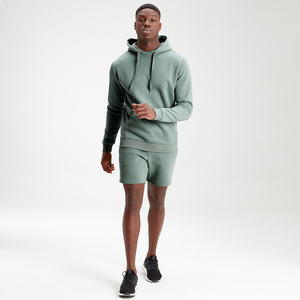 Streetwear Sweat Shorts 460 GSM Woolen 100% Cotton Soft Durable Relaxed Fit Elastic Waist <b>Drawstring</b> OEM Private Label - Product Image 2