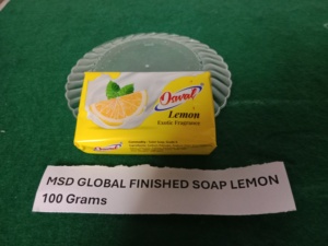 Jabón en barra Oswal Lemon con fragancia exótica para todo tipo de piel - Product Image 3