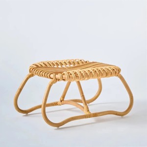 Tabourets en rotin faits à la main, meubles de décoration intérieure, vente en gros à prix avantageux, poufs en canne naturelle - Product Image 3