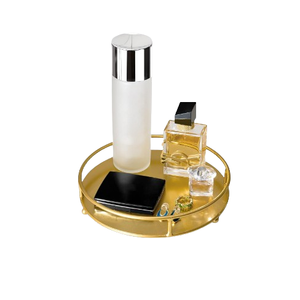 Direct Factory Supply Brass Metal Modern Design Decorative Jewelry and Makeup Storage <b>Mirror</b> <b>Trays</b> High Demand Bulk Sale - Product Image 6