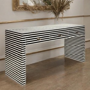 ILAHI's Bone Inlay <b>Drawer</b> Modern Design Agate Detailing <b>Storage</b> Portable Home Furniture - Product Image 2