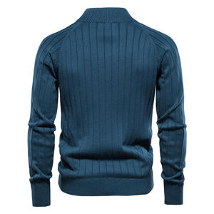 Nouveau cardigan pour homme taille européenne automne-hiver, pull à fermeture éclair, vêtements pour homme de haute qualité - Product Image 3