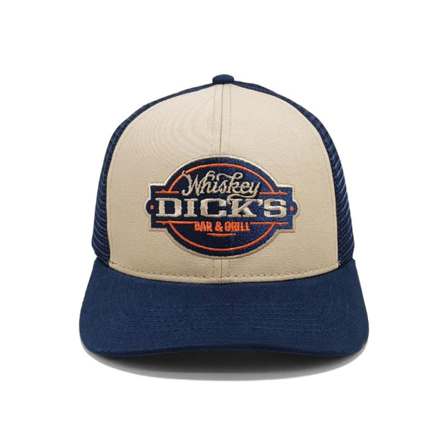 Custom Retro Embroidery Patch Trucker Cap Cotton Twill Mesh Back Dad Hat Structured Baseball Hat Wholesale OEM Factory