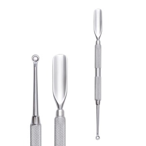 Instrumentos de Belleza de Acero Inoxidable Quirúrgico de Alta Calidad Hechos a Medida en Pakistán, Empujador de Cutículas para Uñas y Piel - Product Image 2