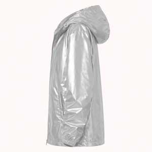 Vestes brillantes pour hommes, légères, métalliques, à manches longues, pour soirée, club de nuit, trench-coat brillant, sweat à capuche, manteau disco, vestes pour hommes - Product Image 3