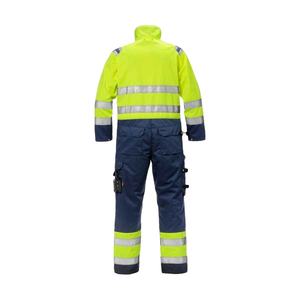 Ropa de Seguridad para Hombre, Chaqueta y Pantalón de Alta Visibilidad Resistentes al Fuego, Uniforme de Trabajo Duradero, Uniforme Industrial para Soldadura en Fábrica - Product Image 2