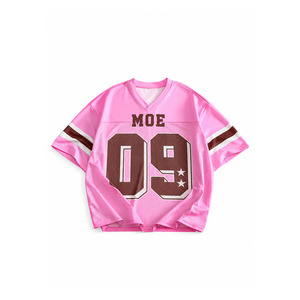 Fabricant de maillots de football américain personnalisés à col en V, unisexe, respirants, à séchage rapide, en mesh, vente en gros de vêtements de sport, fournisseur d'uniformes d'équipe - Product Image 2
