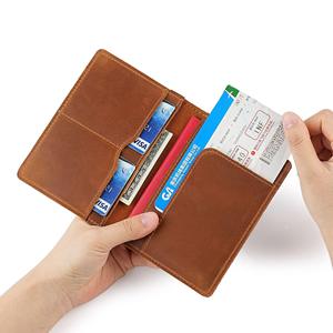 Passport <b>Wallets</b> Card <b>Holders</b> Cover Case Protector PU Leather Travel Purse <b>Wallet</b> Bag Passport ID Cover Case - Product Image 5