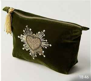 Sac en velours de coton de luxe brodé à la main avec des broderies Zardozi, effet 3D en relief résistant à l'eau, taille et couleur personnalisables - Product Image 3