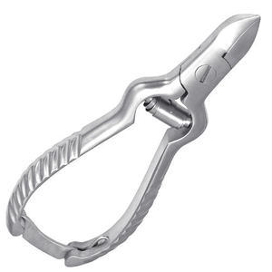 Professional Stainless Steel Cuticle Nipper 12.5mm Bevel Jaw Curved Blade <b>Pointed</b> Tip For Finger Nail Care - Product Image 4