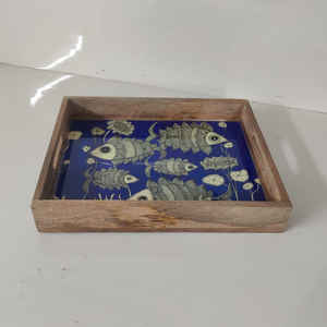 Bandeja de madera de estilo americano de la mejor calidad, bandeja de cena de estilo Vintage, cocina casera, paquete de platos únicos para servir, nuevo diseño - Product Image 5