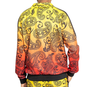 Ensemble de survêtement pour homme, fabricants de vêtements personnalisés, sweat-shirt et pantalon de survêtement, ensemble de survêtement avec broderie délavée, patch délavé au soleil - Product Image 6