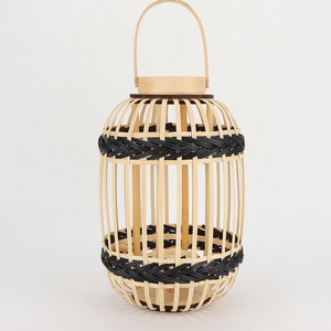 Offre Spéciale étanche rotin tissé à la main lanternes Antique osier bambou bougeoir articles de décoration pour la décoration de la maison - Product Image 6