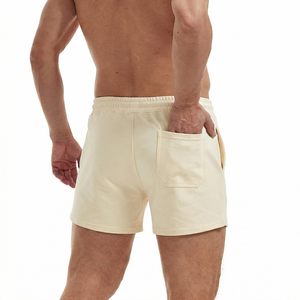 Pantalones Cortos Deportivos Transpirables con Logotipo Personalizado, Cintura Elástica, Estampado Deportivo, Dobladillo Dividido, para Hombre - Product Image 5
