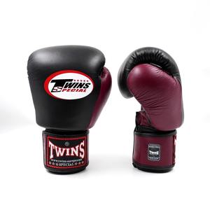 Gants de boxe Twins 8oz à 16oz, gants de kick-boxing professionnels en PU, karaté, Muay Thai, cuir véritable, MMA, Sanda, entraînement de boxe - Product Image 6