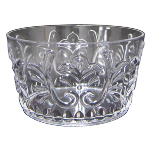 Vaso de jarra de acrílico en relieve y ensaladera - Product Image 4