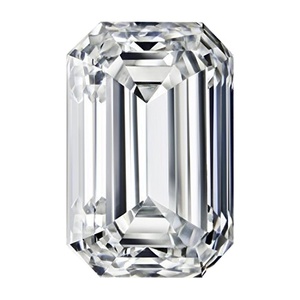 Diamant de 3,50 carats de taille émeraude cultivé en laboratoire, clarté VS, couleur EF, certifié IGI, diamant CVD directement du fabricant - Product Image 1