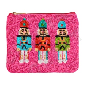 Monedero con cuentas de semillas de Halloween, hermoso monedero con cuentas personalizado para mujer, monedero de moda con - Product Image 1