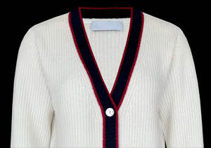 Suéter Cárdigan Unisex de Cachemira Tejido, Cuello en V, Transpirable, Moderno, de Alta Calidad, Venta al Por Mayor - Product Image 4