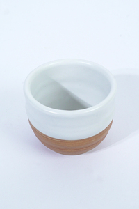 White Terracotta Ceramic Tea <b>Cup</b> 6x5cm Solid Minimalist <b>Reusable</b> BPA Free Dishwasher Microwave Safe Restaurant Hotel Cafe - Product Image 2