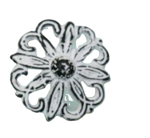 Boutons et poignées de meubles en fonte blanche de détresse pour armoires de cuisine commodes chambres entrepôts extérieurs Villas - Product Image 1