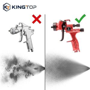 Pistolet à peinture HVLP à alimentation par gravité, buse de 1,3 mm, gobelet de 600 ml pour la peinture automobile et le travail du bois - Product Image 6