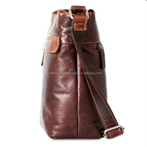 Neutral Camo Leather Sling <b>Bag</b> Cross Body Sling Premium <b>Bag</b> <b>Shoulder</b> Messenger <b>Bag</b> Suitable for <b>Men</b> and Women - Product Image 3