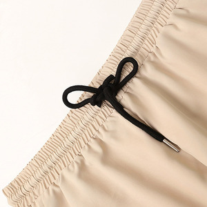 Conjunto de Camiseta y Pantalones Cortos de Algodón para Hombre, Estilo Simple y Único, con Cordón Ajustable, Conjunto Casual - Product Image 4