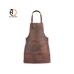 Leather <b>Apron</b> Heavy Duty <b>Work</b> <b>Apron</b> Adjustable Strap - Product Image 1