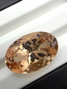 Piedra Preciosa de Morganita Natural, Corte Ovalado, Color Durazno, Piedra Preciosa Suelta, Piedras de Joyería Fina, Regalos para Coleccionistas, Piedra Preciosa Elegante de Primera Calidad - Product Image 1