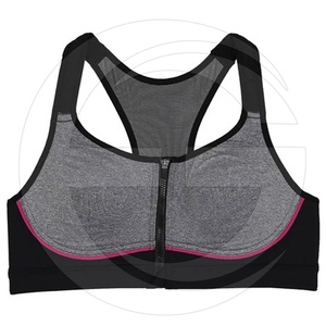 Soutien-gorge de Sport Sexy pour femmes, haut à Impact élevé, sans couture, Logo personnalisé, vente en gros, - Product Image 1