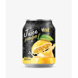 Jus de fruit de la passion 250 ml, fabricant de boissons OEM ODM, marque privée - Product Image 1