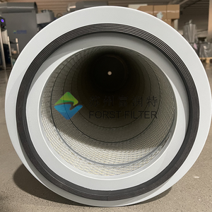מסנן אוויר תעשייתי חדש מסוג HEPA בעל יעילות גבוהה, מסנן נייר צלולוז גלילי, מסנן מחסנית, מספק FORST - Product Image 4