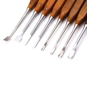 Juego de Osteótomos Dentales Manuales de Acero Inoxidable de Alta Calidad, Instrumentos Quirúrgicos para Hueso Rectos y Curvos - Product Image 1