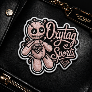 Patch brodé Oxytag avec motif de poupée, appliqué thermocollant de forme irrégulière, cadeau à prix abordable, personnalisable OEM, prix de gros - Product Image 5