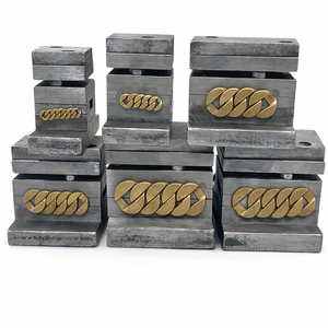 Moldes de corte SAT Jewelry para la fabricación de pulseras y brazaletes de cadena de oro y plata, para la fabricación de cadenas cubanas, Singapur, Malasia, Jordania, EE. UU. - Product Image 1