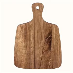 Elegante Tabla de Cortar de Madera con Mango Ergonómico, Acabado Liso, Superficie Segura para Cuchillos, Ideal para Cortar y Servir Aperitivos - Product Image 6
