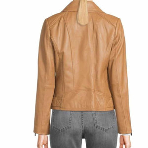 New Arrival OEM High Quality men Fashion Leather Women <b>Jackets</b> Original Sheep Skin Leather Custom Size Leather <b>Jackets</b> - Product Image 2