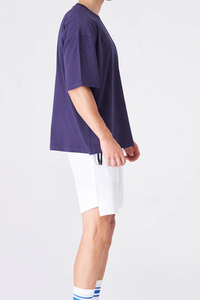 Ensemble 2 pièces tendance pour homme : T-shirt et short – Collection Automne 2026 – Motif léopard en fibre de bambou – Séchage rapide – Style décontracté et sportif - Product Image 3