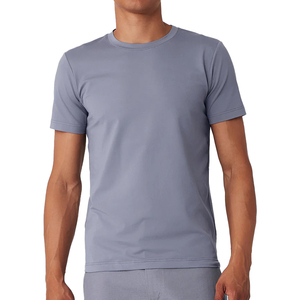 Camisetas de hombre de alta calidad, de secado rápido y transpirables, 100% algodón, camiseta formal para hombre, lo más popular de la moda de verano. - Product Image 4