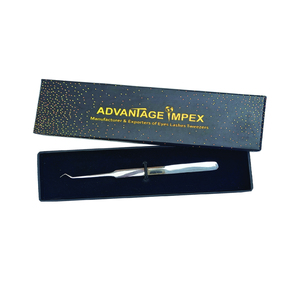 Pince à cils à 90 degrés, Pince à cils volume, Outils professionnels pour extensions de cils, Pince d'isolation en acier inoxydable. - Product Image 2