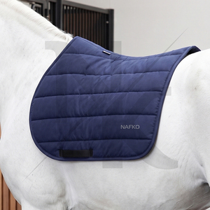 Custom Design <b>Close</b> Contact Work Saddle Pad Foam Filled Breathable Anti-Slip Jumping Training Horse Equipment Customizable Color - Product Image 3
