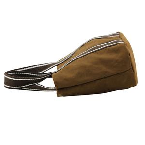 Bolso de lona de algodón teñido ecológico de 12 oz, bolsas de compras personalizadas duraderas con impresión de logotipo personalizado, diseño liso en blanco - Product Image 6