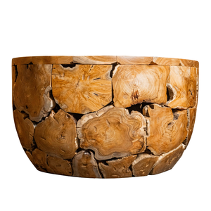 โต๊ะกาแฟไม้สักแท้สไตล์เรียบง่าย รุ่น ARTERRA Premium Rustic Teak Root  งานแฮนด์เมดจากไม้ธรรมชาติ รุ่น CT-007 สำหรับห้องนั่งเล่น โรงแรม/วิลล่า เฟอร์นิเจอร์บ้าน - Product Image 4