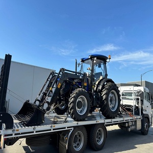 Tracteur à roues Mini Lovol 12040 d'occasion avec chargeur frontal 4x4, nouveau tracteur Lovol - Product Image 5