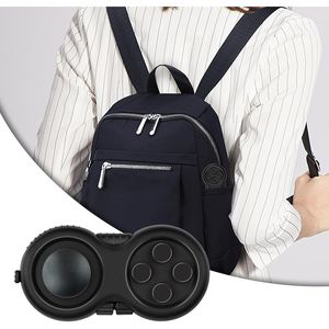 Gioco Antistress Originale con 8 Funzioni, Controller Classico Gommato, Eccellente Cordino, Cubo Antistress per la Concentrazione - Product Image 3