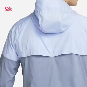 High Demand Windbreaker Nylon Zip up <b>Jackets</b> for <b>Men</b> Windproof <b>Waterproof</b> Hoody Coat High Quality Custom Windbreaker <b>Jackets</b> - Product Image 3