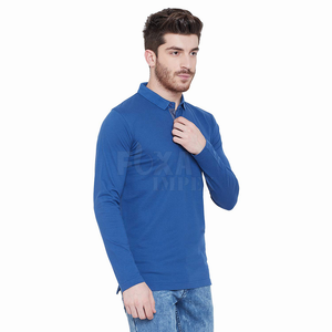 OEM personalizado al por mayor Fitness 2024 hombres Polo camisetas de secado rápido de algodón de manga corta ropa deportiva Logo opciones y diseño - Product Image 3