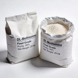 DL-Méthionine Qualité Alimentaire 99% Acide Aminé Matière Première pour Prémélange Alimentaire - Product Image 3