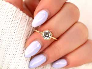 Moissanite 2CT Round Cut Diamond Hexagon Vintage Ring Original 925 Silver With Gold Plated <b>For</b> Unisex Authentic Charms <b>Gift</b> <b>Her</b> - Product Image 6